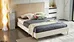 upholstered king bed frame